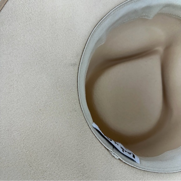 Lack of Color size XL 61cm Ivory Rancher Wool Fedora Hat - Picture 16 of 16